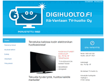 Tablet Screenshot of digihuolto.fi